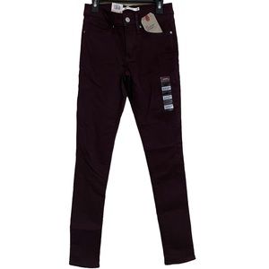 Levi’s 311 Shaping Skinny Jeans - Wine Color - Size 0
